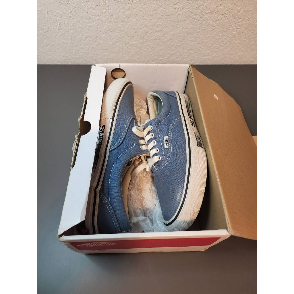 SUPREME MOTION LOGO Vans Mens Era Pro Sneakers Blue SUPREME MOTION LOGO Vans Mens Era Pro Sneakers Blue