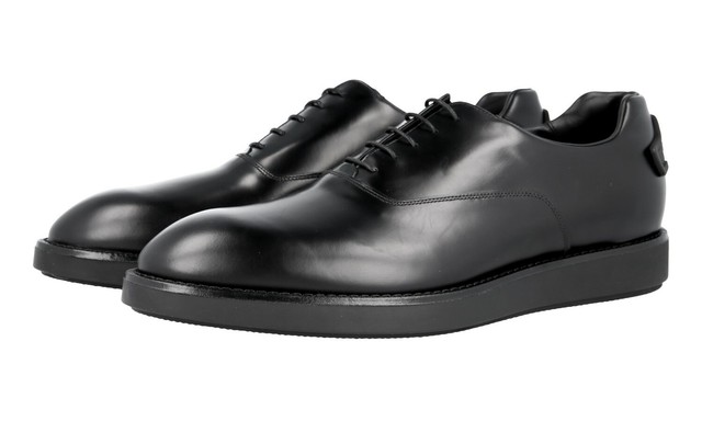 PRADA Men's Black Shoes Oxfords Size 10 