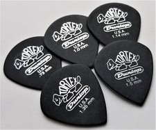 Dunlop 482R Pitch Black Jazz III Guitar Picks .073,1.0,1.14,1.35,1.5 MM 5 Pack