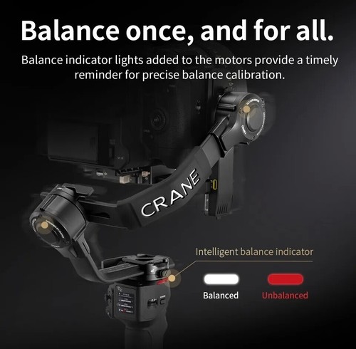 Zhiyun Crane 4 Combo Version, Gimbal Stabilizer for DSLR Camera DE - Bild 7 von 12