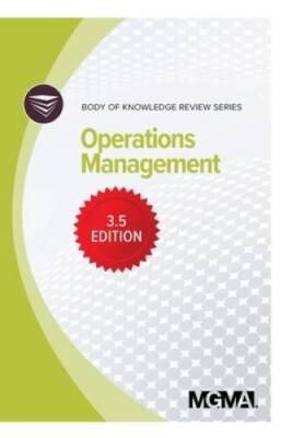 Body of Knowledge Review Series: Operations Management - Paperback - GOOD