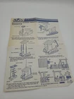 Vintage GI Joe ARAH Outpost Defender Blueprints