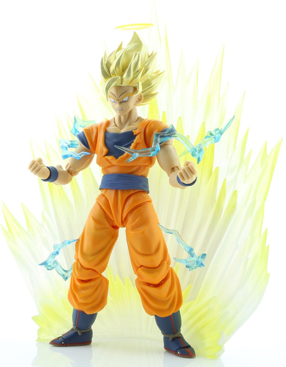 Action Figure Goku Super Sayajin 2 Sdcc Exclusivo Evento Shf