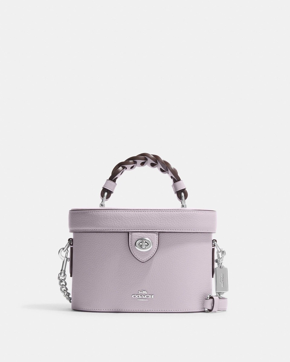 NWT Coach CJ612 Kay Crossbody in Refined Pebble Leather Smooth Leather  Mist