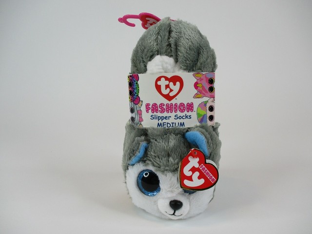 Ty Beanie Boos Fashion SLIPPER Socks Rainbow The Poodle Child's Medium 1-3 for sale online Ty Beanie Boos Fashion SLIPPER Socks Rainbow The Poodle Child's Medium 1-3 for sale online