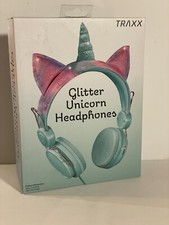 Glitter Unicorn Headphones Wired 3.5 MM Jack
