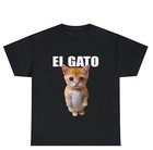 El Gato Meme Sad Crying Cat Munchkin Kitty Meme Trendy Kids Adults T-Shirt