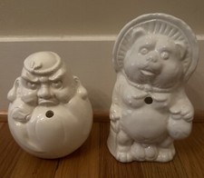 2 Vintage Tiki Mugs Benihana Of Tokyo Made In Japan Bear Lucky God Daruma