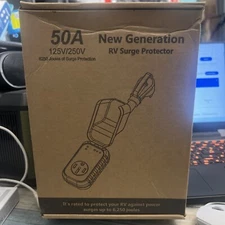 50A RV Surge Protector 125V/250V | 6250J Power Guard for Camper or Trailer