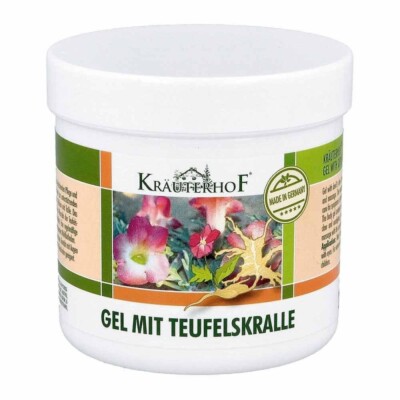 ASAM Krauterhof Massagegel mit Teufelskralle, Eukalyptus, Menthol und Kampfer
