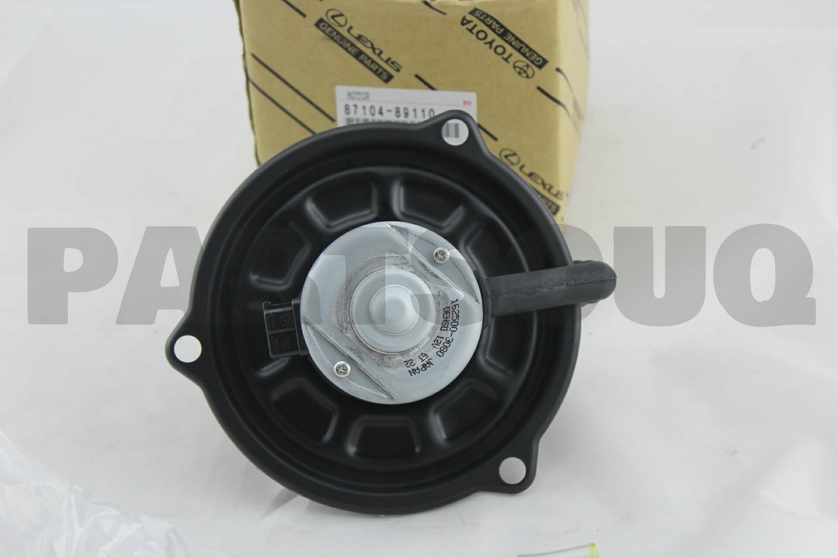 ブロアモーター　87104-89110 8710489110 Genuine Toyota MOTOR SUB-ASSY, HEATER BLOWER