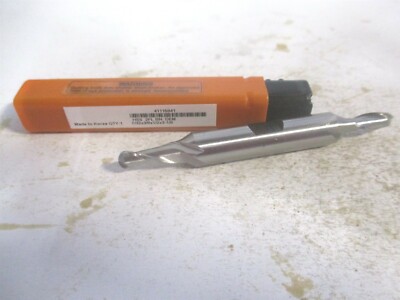 (E211201401) 7/32'' x 1/2'' x 3/8'' x 3-1/2'' OAL HSS 2 Flute Ball End Mill