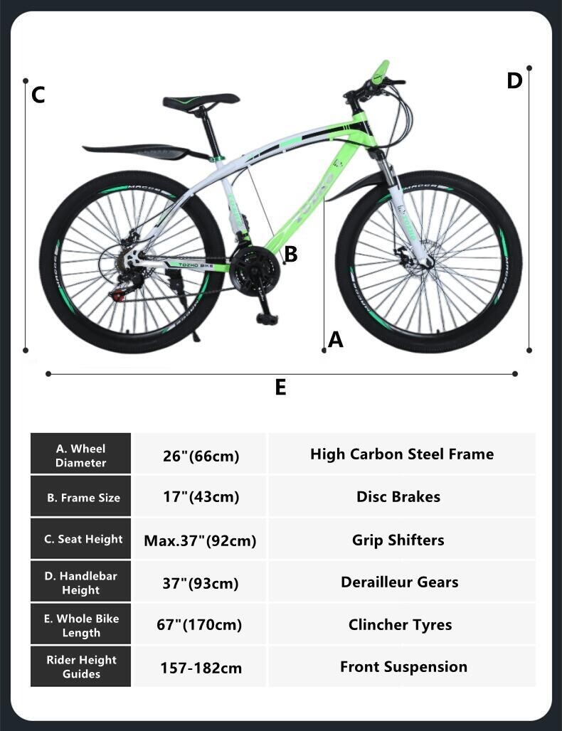 Wheel 21 Inch Mountain Bike Frame For What Height Wheel Size
