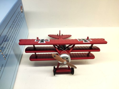 1:72 Scale Alloy Diecast Military Model Germany World War I Fokker Dr-I Fighter - Picture 11 of 22