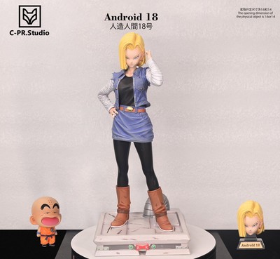 CPR Studio Dragon Ball Android 18 Resin Statue In Stock 1/6 Scale H30cm Anime