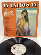 NO DISCOGS ~ LOS VLAMERS de MARCO RAYO ~15 exitos (OASIS LP MEXICO) VG++ Cumbia