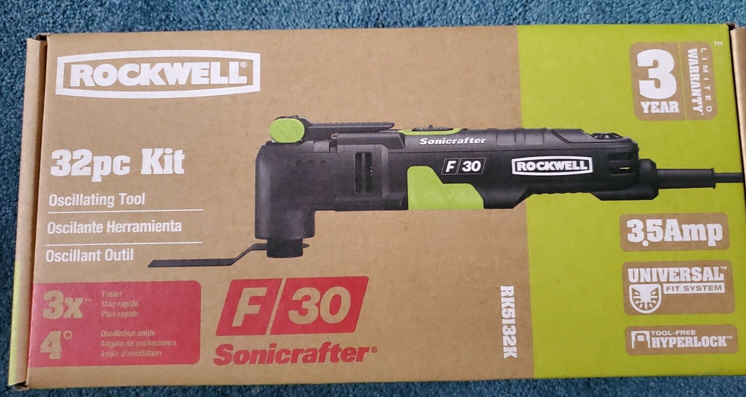 Rockwell RK5132K 3.5Amp Sonicrafter F30 
