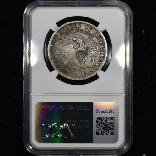 1811 CAPPED BUST HALF DOLLAR ✪ NGC F-15 ✪ 50C COIN FINE SILVER 003 ◢TRUSTED◣ - Picture 4 of 4
