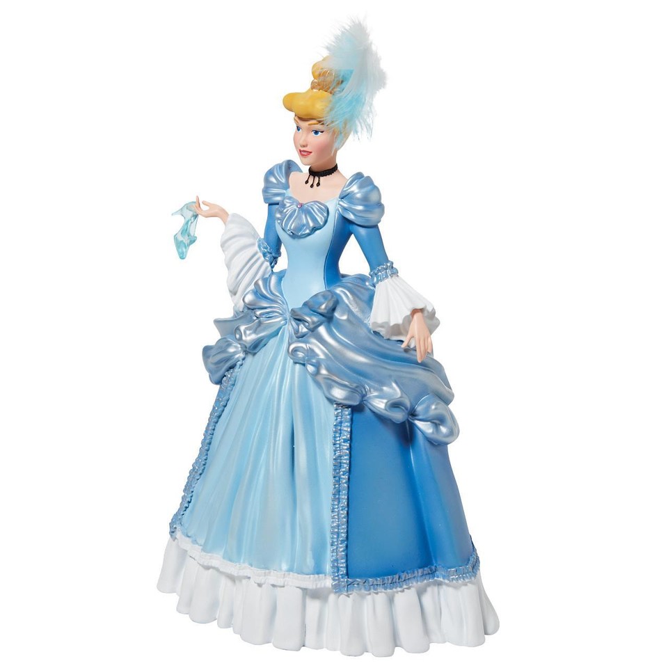 Disney Showcase Rococo Cinderella in Blue Iconic Dress Figurine 6010297 ...