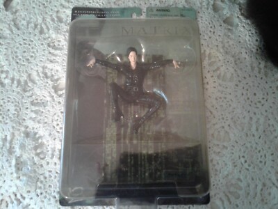 Vintage The Matrix Trinity Action Figure Carrie Moss