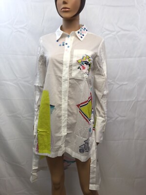 Hemd Frau Desigual Mehrere Größen Erhältlich Ref: 19WWCW70/1000 Neu