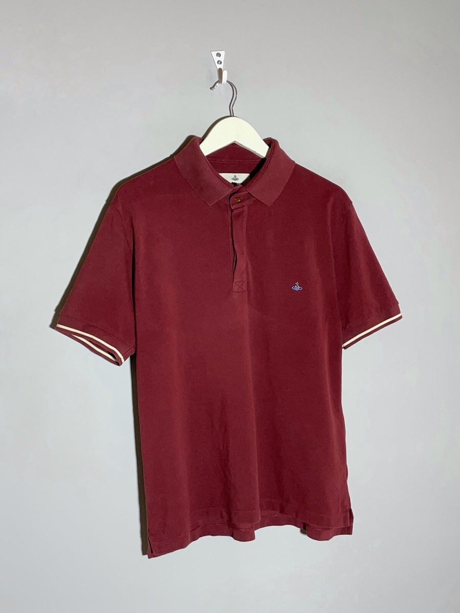 Vivienne Westwood Standard Logo Orange Polo T-Shirt | eBay