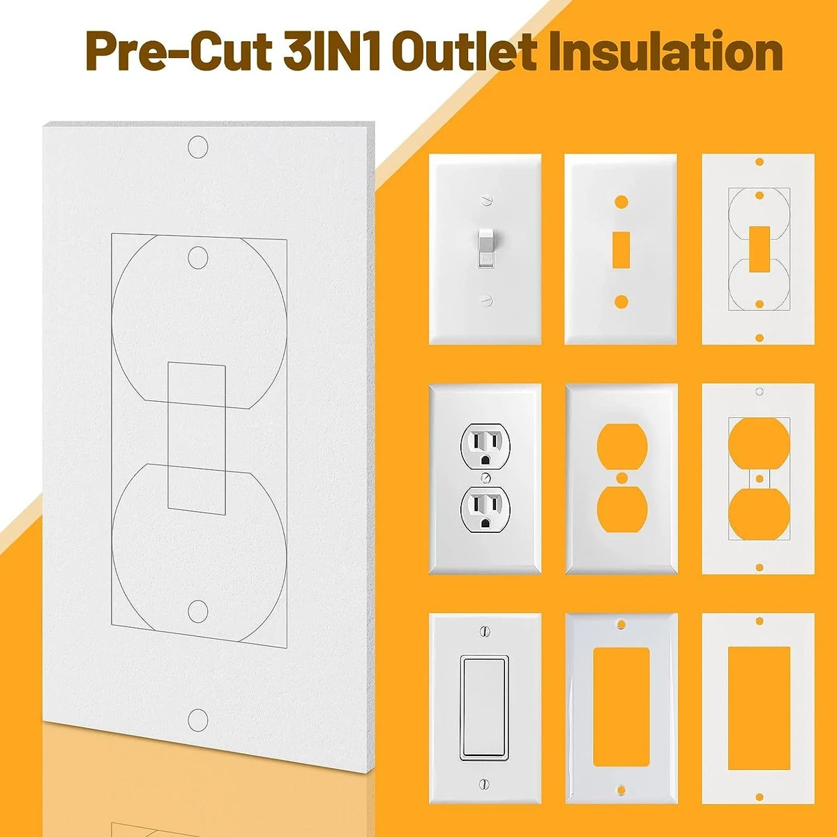 Outlet insulation sale