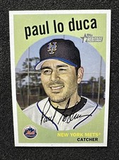 PAUL LO DUCA #58 2008 Topps Heritage QTY New York Mets