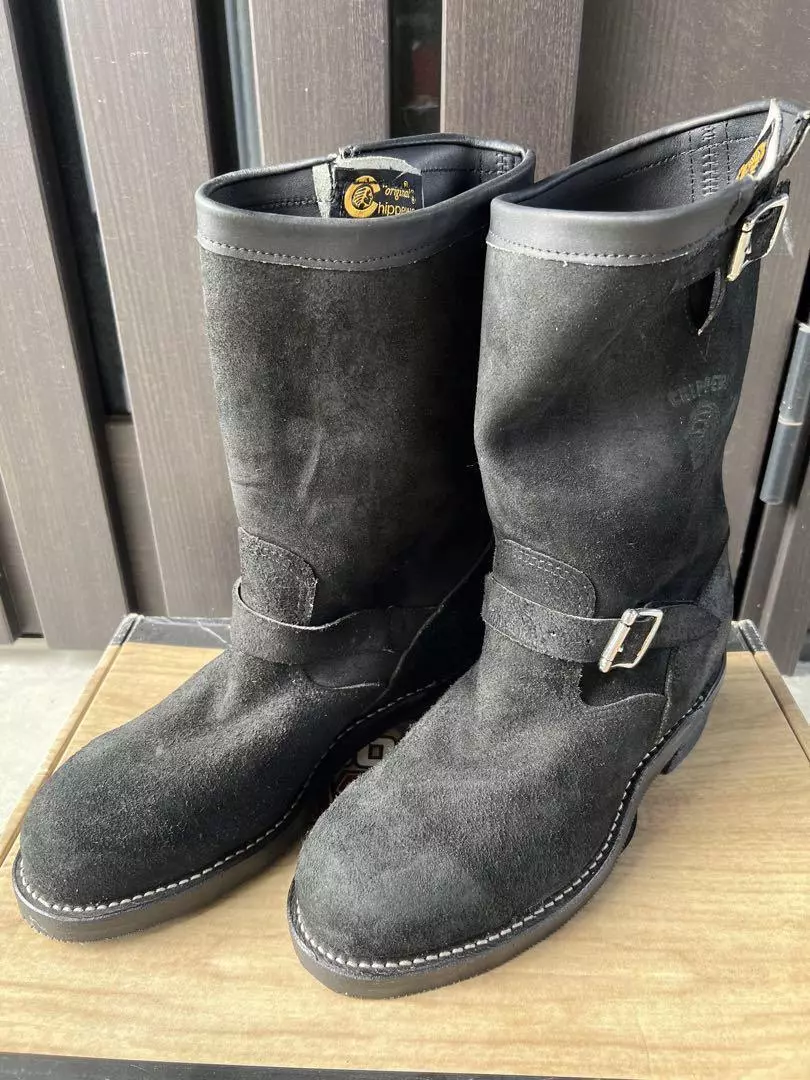 Chippewa suede shop boots