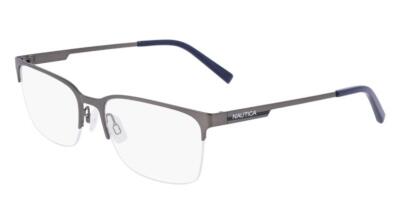 New Nautica N-7327 030 Matte Gunmetal Eyeglasses 56/18/145 NEW NAUTICA N7337 030 GUNMETAL BLACK AUTHENTIC EYEGLASSES 55  main image 4