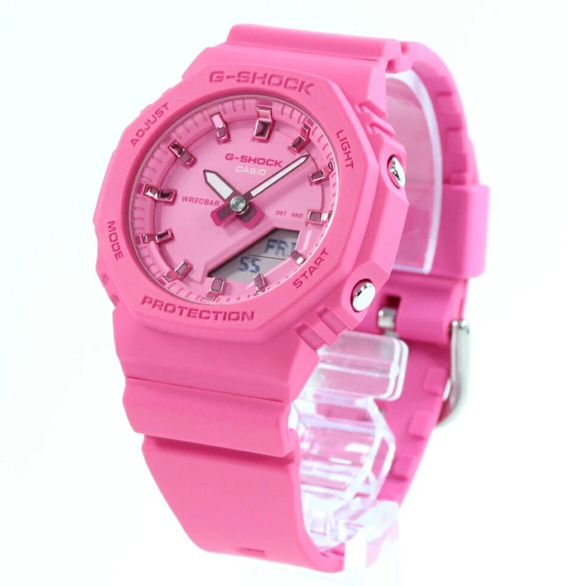 Casio G-Shock GMA-P2100PP-4A Analog Digital Pink Octagonal Ladies