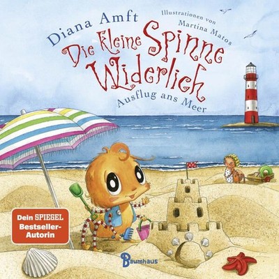 Die kleine Spinne Widerlich - Ausflug ans Meer (Pappbilderbuch) Amft,  1248849-2
