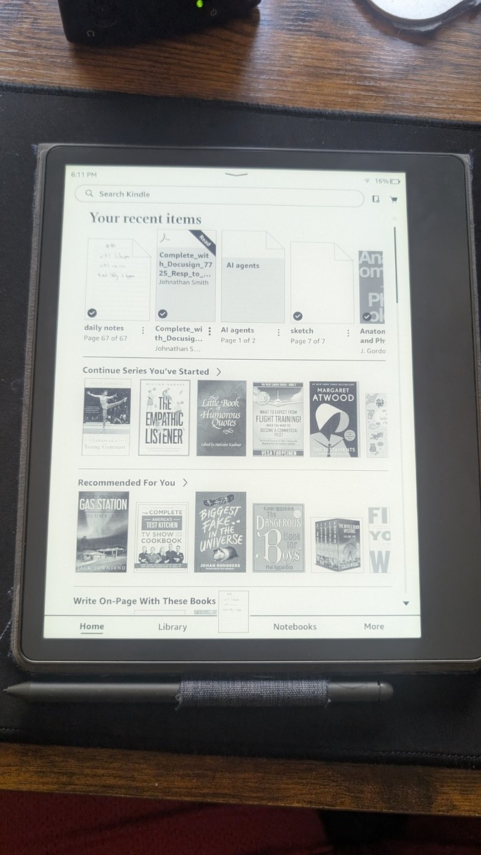 Amazon Kindle Scribe 1st Gen. 64GB, Wi-Fi, 10.2