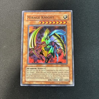 Mirage Knight DCR-018 Super Rare UNL Edition YuGiOh Card NM 