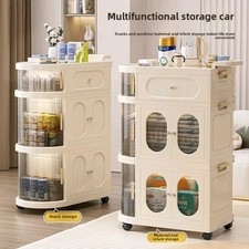 Portable Baby Diaper Caddy Organizer  Nursery Rolling Storage Cart