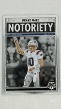 Drake Maye 2025 Mosaic Notoriety #3 RC Patriots Rookie Insert