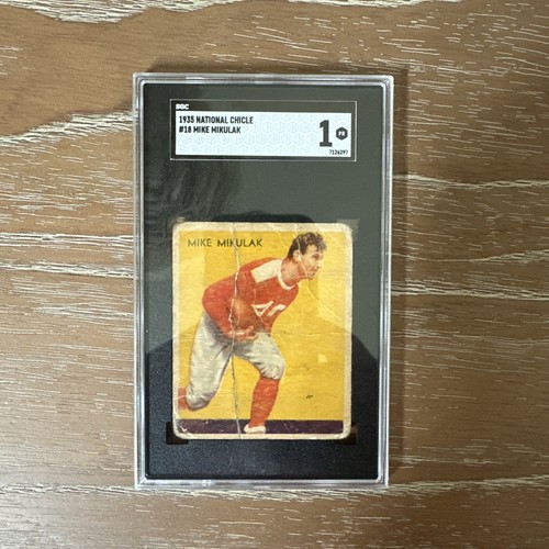 1935 National Chicle #18 Mike Mikulak SGC 1 - Foto 1 di 2