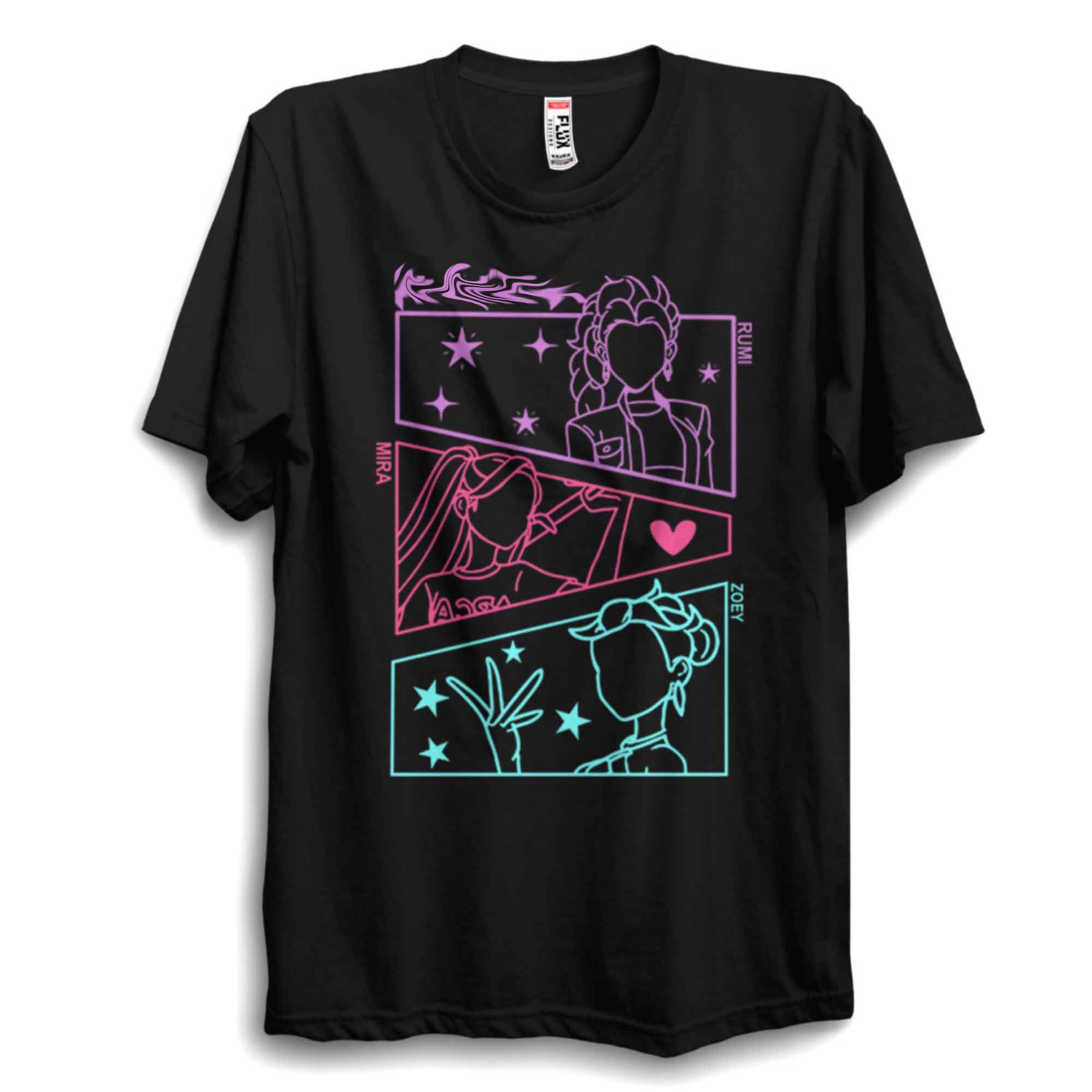 K-Pop Anime Girl T-Shirt – Cute Pop Style Unisex Tee | Pastel Idol Graphic Top