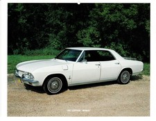 1967 Chevrolet Corvair Monza Calendar Print 8 12 X 11 Photo