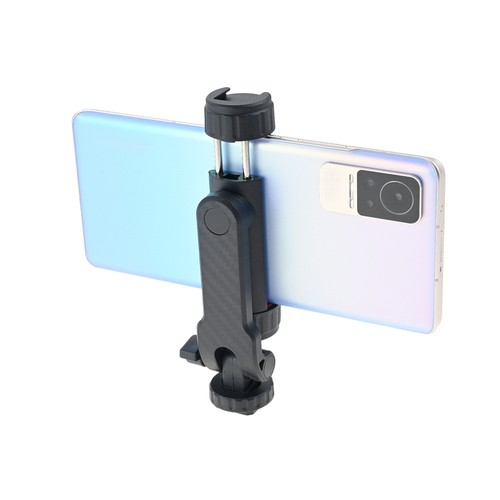 Mobile Phone Holder Sturdy Plastic Ideal For Travele Vlogger Black Dynamic Vlog - Picture 10 of 18