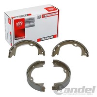 Ferodo Bremsbackensatz Feststellbremse 207Mm Passend FüR Dodge Nitro Jeep Cherok