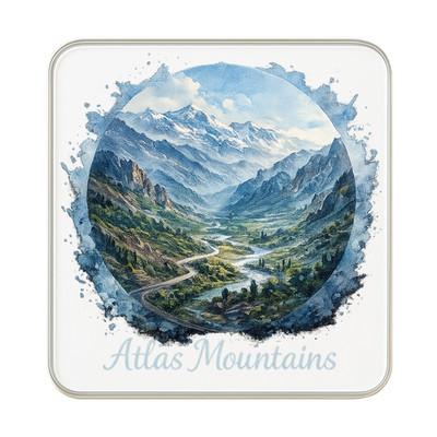 Atlasgebirge, Marokko Kühlschrankmagnet: Niedliches handgefertigtes Reise-Souvenir-Geschenk