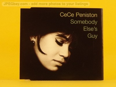 CeCe Peniston Somebody Else's Guy (L81) 4 Track CD Single including Picture Slee