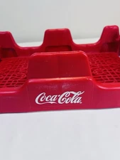 Coke Coca Cola Collectible Vintage Plastic Tray Crate Stackable 18” x 12”