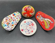 Vintage New Years Eve/Party Tin Noise Makers - Lot Of 4  