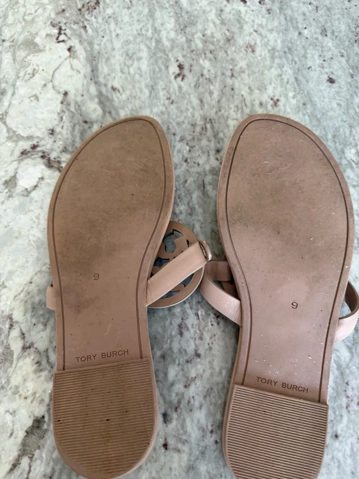 Sandalia para mujer Tory Burch Miller rubor talla 9 Foto 3 de 3