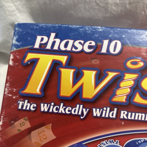 Phase 10 Twist Game Family A Wickedly Wild Rummy Game 2010 Complete Fundex Comp. - Picture 7 of 18