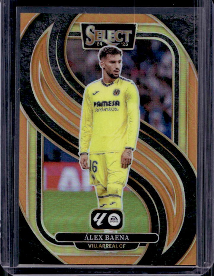 2024 Select La Liga Alex Baena Orange Prizm Mezzanine #29/49 Villarreal