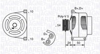 Magneti Marelli 063377027010 Generator FüR Abarth,Fiat,Lancia