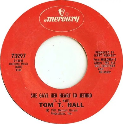 Tom T. Hall The Monkey That Became President / She Gave Her Heart To Jethro